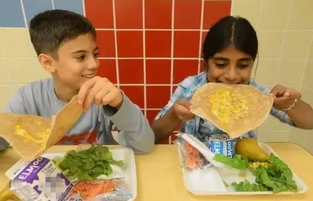根特市从九月开始推出学天辰校学童素食计划